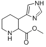 METHYL 3-(IMIDAZOL-4-YL)-PIPERIDINE-2-CARBOXYLATE Structural