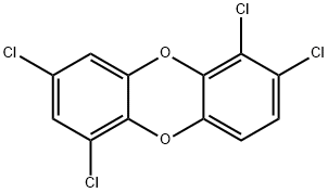 1,2,6,8-TETRACHLORODIBENZO-P-DIOXIN Structural