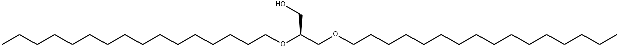 1,2-O-DIHEXADECYL-SN-GLYCEROL Structural