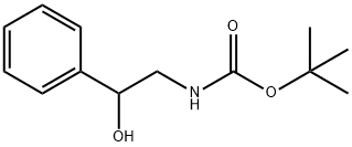 (2-HYDROXY-2-PHENYLETHYL)-CARBAMIC ACID 1,1-DIMETHYLETHYL ESTER Structural