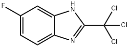 5-FLUORO-2-(TRICHLOROMETHYL)-1H-BENZIMIDAZOLE Structural