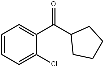 2-Chlorophenyl cyclopentyl ketone Structural