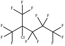 2-CHLORO-2-(TRIFLUOROMETHYL)PERFLUOROPENTANE Structural