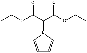 DIETHYL 2-(1H-PYRROL-1-YL)MALONATE Structural