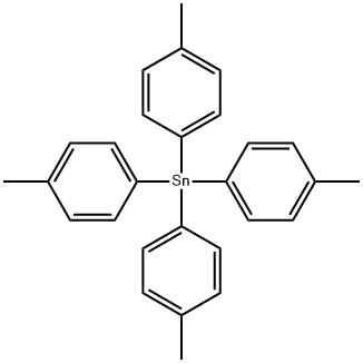 TETRA-P-TOLYLTIN Structural