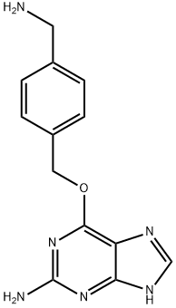 O6-[4-(AMINOMETHYL)BENZYL]GUANINE Structural