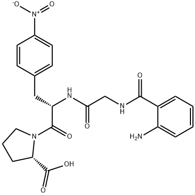 ABZ-GLY-4-NITRO-PHE-PRO-OH Structural