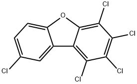 1,2,3,4,8-PNCDF Structural