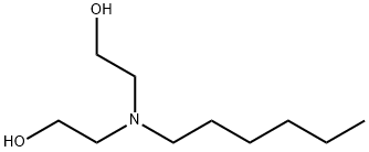 2,2'-(HEXYLIMINO)DIETHANOL Structural