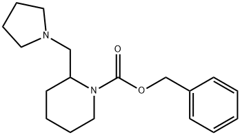 2-PYRROLIDIN-1-YLMETHYL-PIPERIDINE-1-CARBOXYLIC ACID BENZYL ESTER
