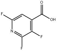 2,3,6-TRIFLUOROISONICOTINIC ACID Structural