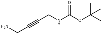 Carbamic acid, (4-amino-2-butynyl)-, 1,1-dimethylethyl ester (9CI) Structural