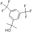 2-[3,5-Bis(trifluoromethyl)phenyl]propan-2-ol Structural