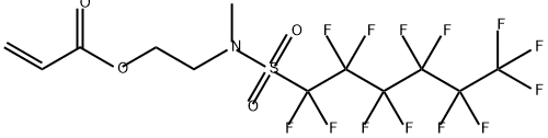 2-[methyl[(tridecafluorohexyl)sulphonyl]amino]ethyl acrylate       