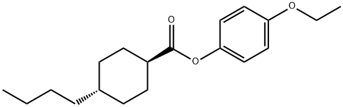 4-ethoxyphenyl trans-4-butylcyclohexanoate  Structural