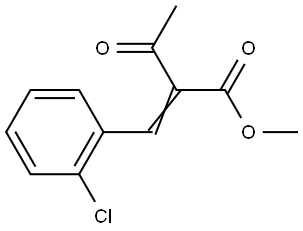 2-Acetyl-3-(2-chlorophenyl)acrylic acid methyl ester