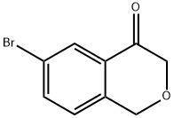 6-Bromo-4-isochromanone Structural