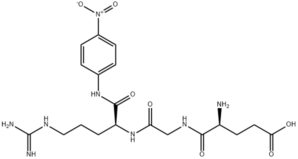 glutamyl-glycyl-arginine-4-nitroanilide Structural