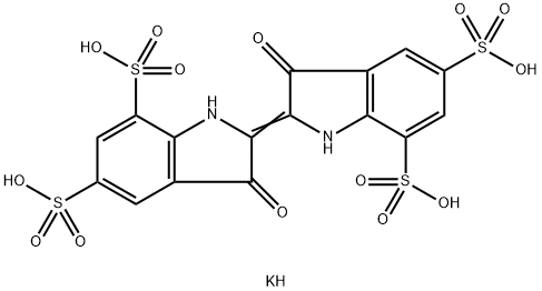 POTASSIUM INDIGOTETRASULFONATE Structural