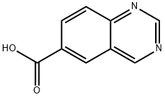 6-Quinazolinecarboxylic acid (9CI) Structural