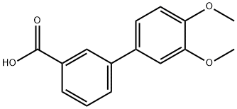 3',4'-DIMETHOXYBIPHENYL-3-CARBOXYLIC ACID Structural