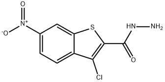 3-CHLORO-6-NITRO-1-BENZOTHIOPHENE-2-CARBOHYDRAZIDE