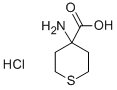 4-AMINO-4-CARBOXYTETRAHYDROTHIOPYRAN HYDROCHLORIDE Structural