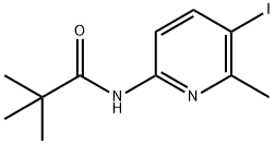 N-(5-IODO-6-METHYL-PYRIDIN-2-YL)-2,2-DIMETHYL-PROPIONAMIDE Structural