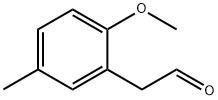 2-(2-METHOXY-5-METHYLPHENYL)ACETALDEHYDE Structural