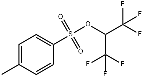 HEXAFLUOROISOPROPYL TOSYLATE Structural