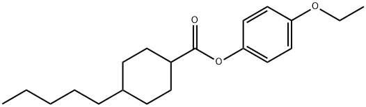 4-ETHOXYPHENYL 4-PENTYLCYCLOHEXANECARBOXYLATE Structural