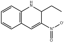 Quinoline, 2-ethyl-1,2-dihydro-3-nitro- (9CI) Structural