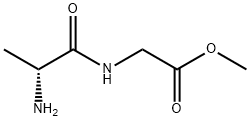 Glycine, N-D-alanyl-, methyl ester Structural