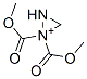 bis(methoxycarbonyl)methylidene-imino-azanium Structural