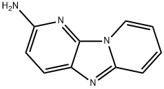 2-AMINODIPYRIDO[1,2-A:3',2-D]IMIDAZOLE, HYDROCHLORIDE Structural