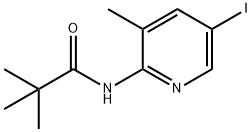 N-(5-IODO-3-METHYL-PYRIDIN-2-YL)-2,2-DIMETHYL-PROPIONAMIDE Structural