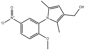 1-(2-METHOXY-5-NITROPHENYL)-2,5-DIMETHYL-1H-PYRROLE-3-METHANOL