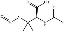 2-acetamido-3-methyl-3-(nitrososulfanyl)butanoic acid Structural