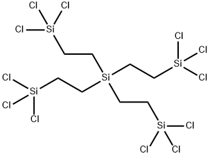 TETRAKIS(TRICHLOROSILYLETHYL)SILANE Structural