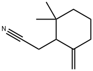 2,2-Dimethyl-6-methylene-1-cyclohexaneacetonitrile