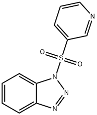 1-(3-PYRIDINYLSULFONYL)-1H-BENZOTRIAZOLE