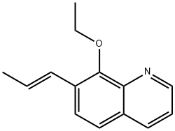 Quinoline, 8-ethoxy-7-(1-propenyl)-, (E)- (9CI) Structural