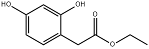 ethyl 2,4-dihydroxyphenylacetate Structural