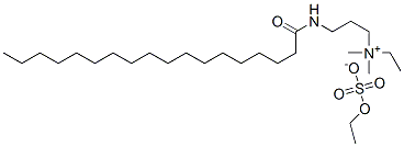 ethyldimethyl[3-[(1-oxooctadecyl)amino]propyl]ammonium ethyl sulphate      