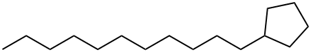 undecylcyclopentane Structural