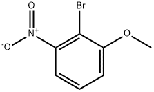 2-Bromo-3-nitroanisole Structural