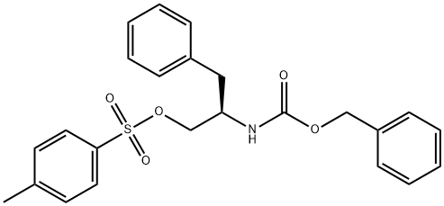 Z-D-PHENYLALANINOL O-(TOLUENE-4-SULFO- Structural