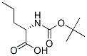 NALPHA-tert-Butoxycarbonyl-L-norvaline Structural