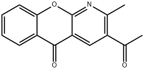 3-ACETYL-2-METHYL-5H-CHROMENO[2,3-B]PYRIDIN-5-ONE