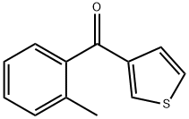 3-(2-METHYLBENZOYL)THIOPHENE Structural